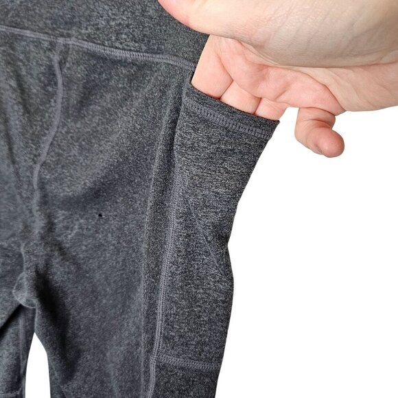 Vuori Womens Performance Leggings Medium Gray With Pockets High Waist Activewear - Picture 5 of 10